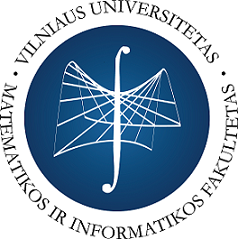The Faculty of Mathematics and Informatics, Vilnius University logo